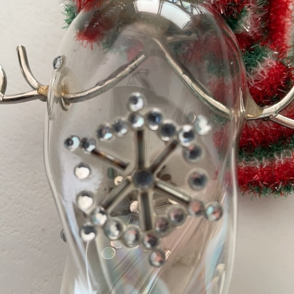 Mercury Clear Glass Snowman Icicle Christmas Ornament - Picture 9 of 15